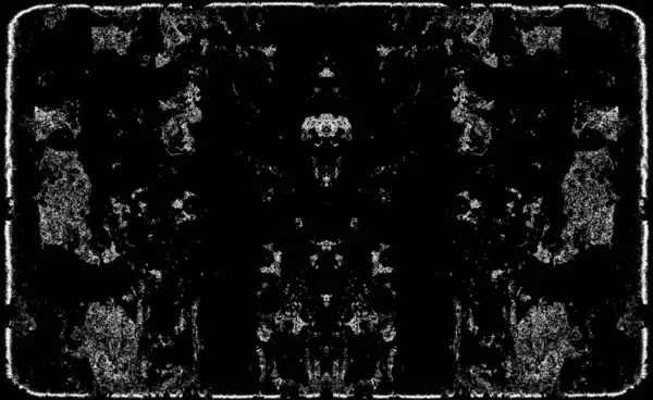 Koyu Grunge Geometrik Deseni