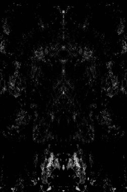 Koyu Grunge Geometrik Deseni