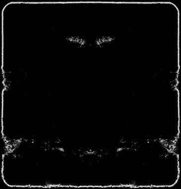 Koyu Grunge Geometrik Deseni