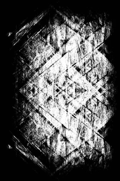 Dark Grunge Geometric Pattern — Stock Photo, Image