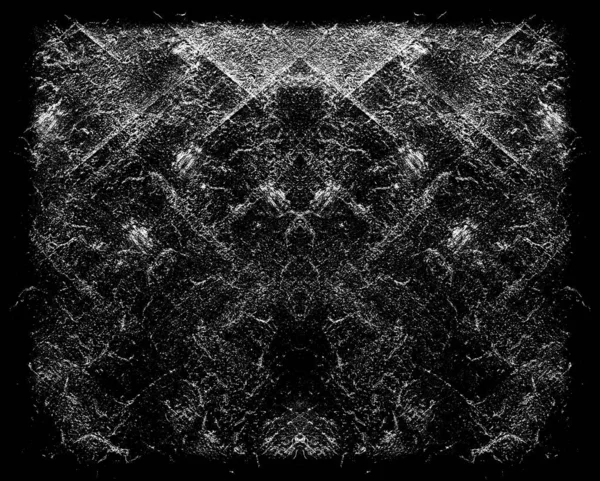 Dark Grunge Geometric Pattern — Stock Photo, Image