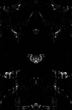 Koyu Grunge Geometrik Deseni