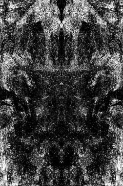 Koyu Grunge Geometrik Deseni