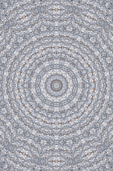Барвиста мозаїка з різних каменів — стокове фото