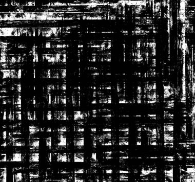 Koyu Grunge Geometrik Deseni