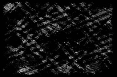 Koyu Grunge Geometrik Deseni