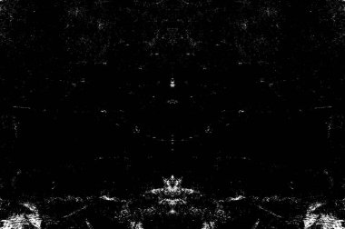 Koyu Grunge Geometrik Deseni