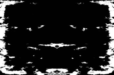 Koyu Grunge Geometrik Deseni