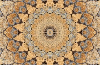 çok renkli mozaik soyut doku geometrik elementlerden oluşturulan