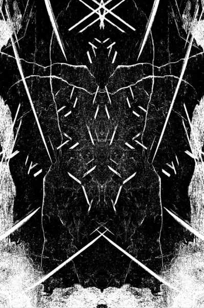 Padrão geométrico de grunge escuro — Fotografia de Stock
