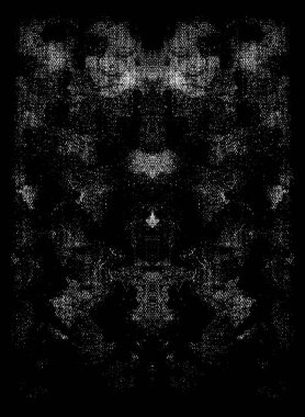 Koyu Grunge Geometrik Deseni