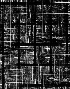 Koyu Grunge Geometrik Deseni