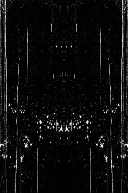 Koyu Grunge Geometrik Deseni