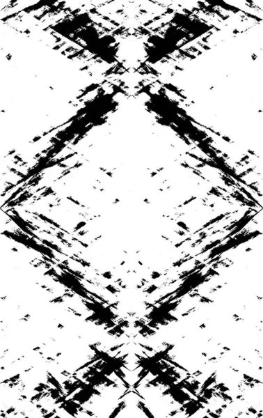 Koyu Grunge Geometrik Deseni