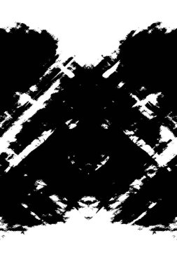 Koyu Grunge Geometrik Deseni