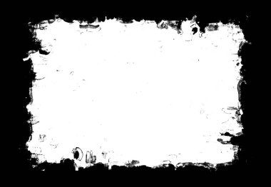 Koyu Grunge Geometrik Deseni
