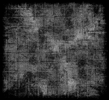 Koyu Grunge Geometrik Deseni