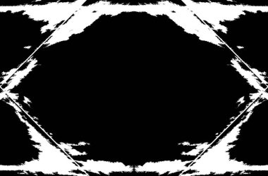 Koyu Grunge Geometrik Deseni