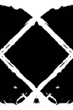 Koyu Grunge Geometrik Deseni