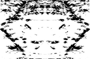 Koyu Grunge Geometrik Deseni