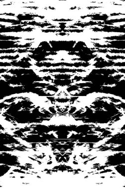 Koyu Grunge Geometrik Deseni