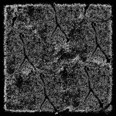 Koyu Grunge Geometrik Deseni