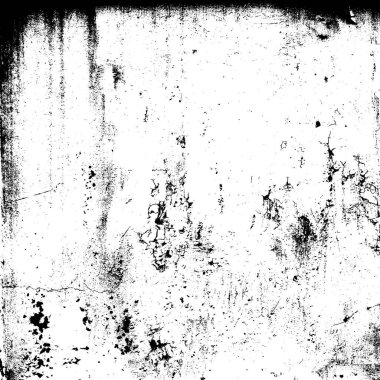 Koyu Grunge Geometrik Deseni