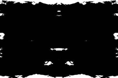 Koyu Grunge Geometrik Deseni