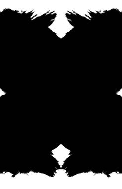 Koyu Grunge Geometrik Deseni