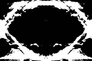 Koyu Grunge Geometrik Deseni