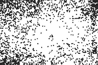 Koyu Grunge Geometrik Deseni