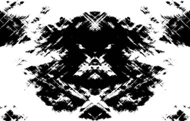 Koyu Grunge Geometrik Deseni