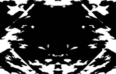 Koyu Grunge Geometrik Deseni