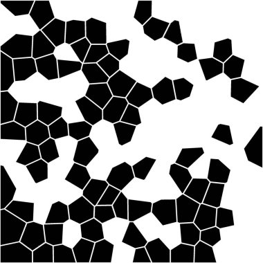 Koyu Grunge Geometrik Deseni