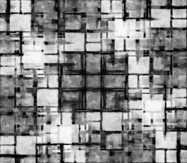 Koyu Grunge Geometrik Deseni