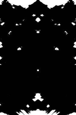 Koyu Grunge Geometrik Deseni