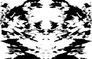 Koyu Grunge Geometrik Deseni