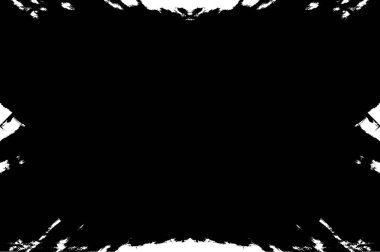 Koyu Grunge Geometrik Deseni