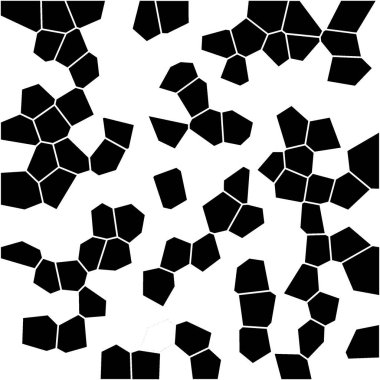 Koyu Grunge Geometrik Deseni