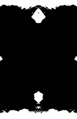 Koyu Grunge Geometrik Deseni