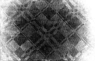 Koyu Grunge Geometrik Deseni