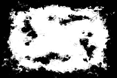 Koyu Grunge Geometrik Deseni