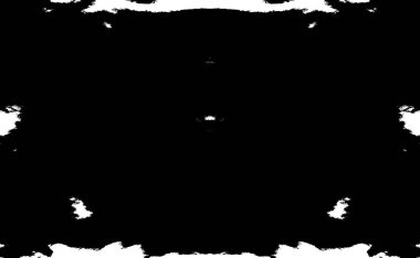 Koyu Grunge Geometrik Deseni