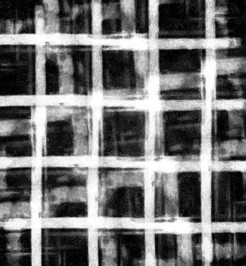 Koyu Grunge Geometrik Deseni