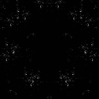 Koyu Grunge Geometrik Deseni