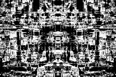 Siyah beyaz monokrom eski grunge vintage eskimiş arka plan soyut antika desenli retro model