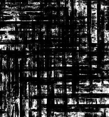 Koyu Grunge Geometrik Deseni