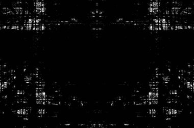 Siyah beyaz monokrom eski grunge vintage eskimiş arka plan soyut antika desenli retro model