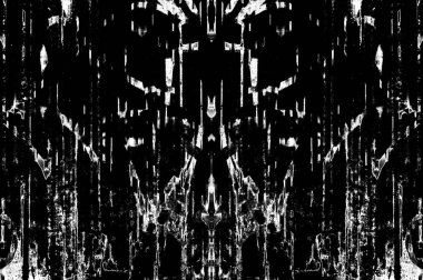 Siyah beyaz monokrom eski grunge vintage eskimiş arka plan soyut antika desenli retro model