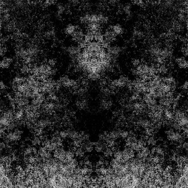 Koyu Grunge Geometrik Deseni